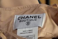 A Chanel Camel Dress Ensemble, Size: 40.