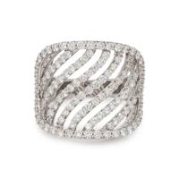 WHITE GOLD AND DIAMOND RING