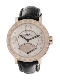 DEWITT, REF. 030.48 18K WHITE GOLD LIMITED EDITION 'ACCADEMIA SECONDE RETROGRADE' WRISTWATCH