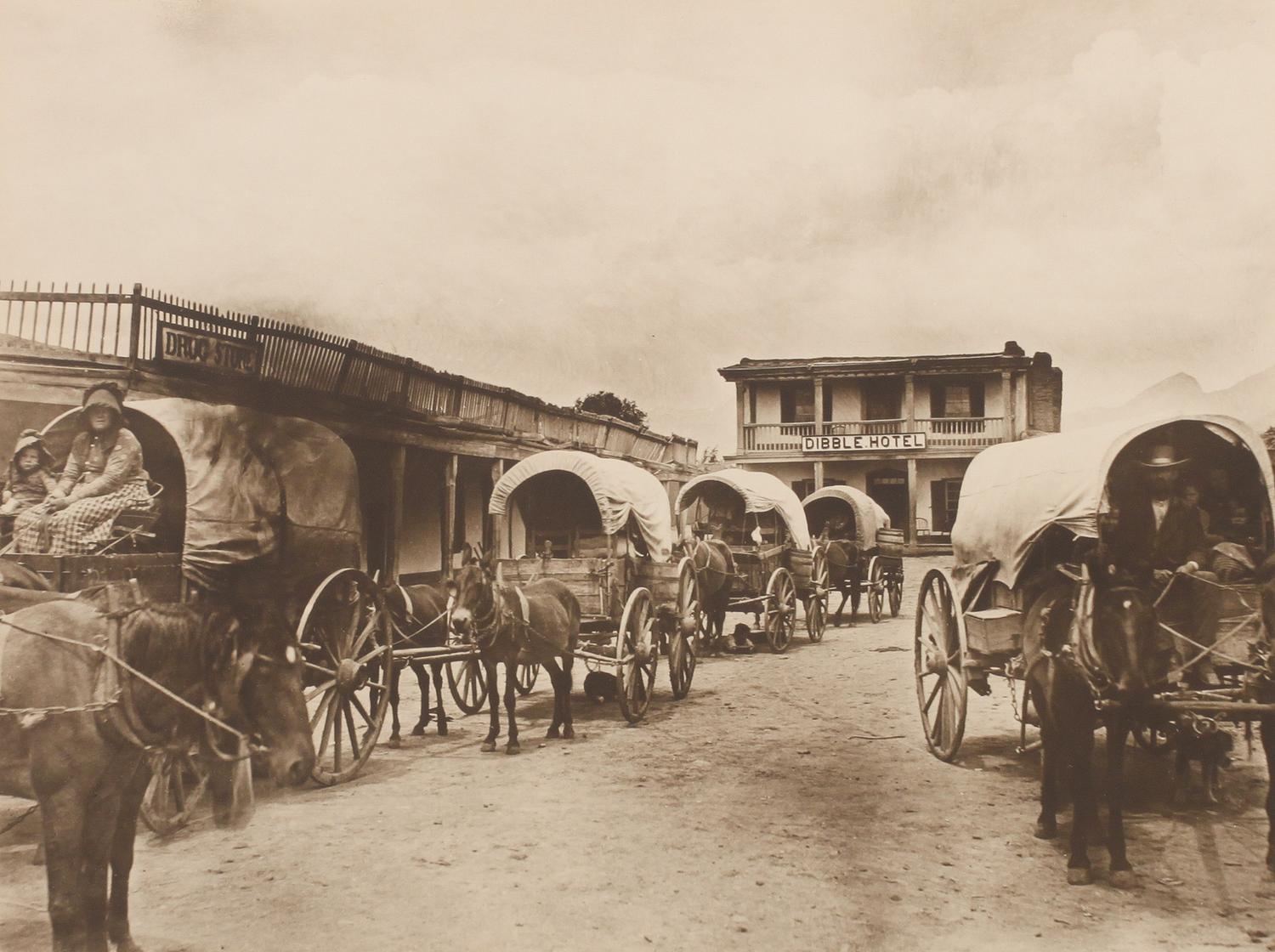 Three John K. Hillers Albumen Gelatin Prints Each: 13 x 17 inches.