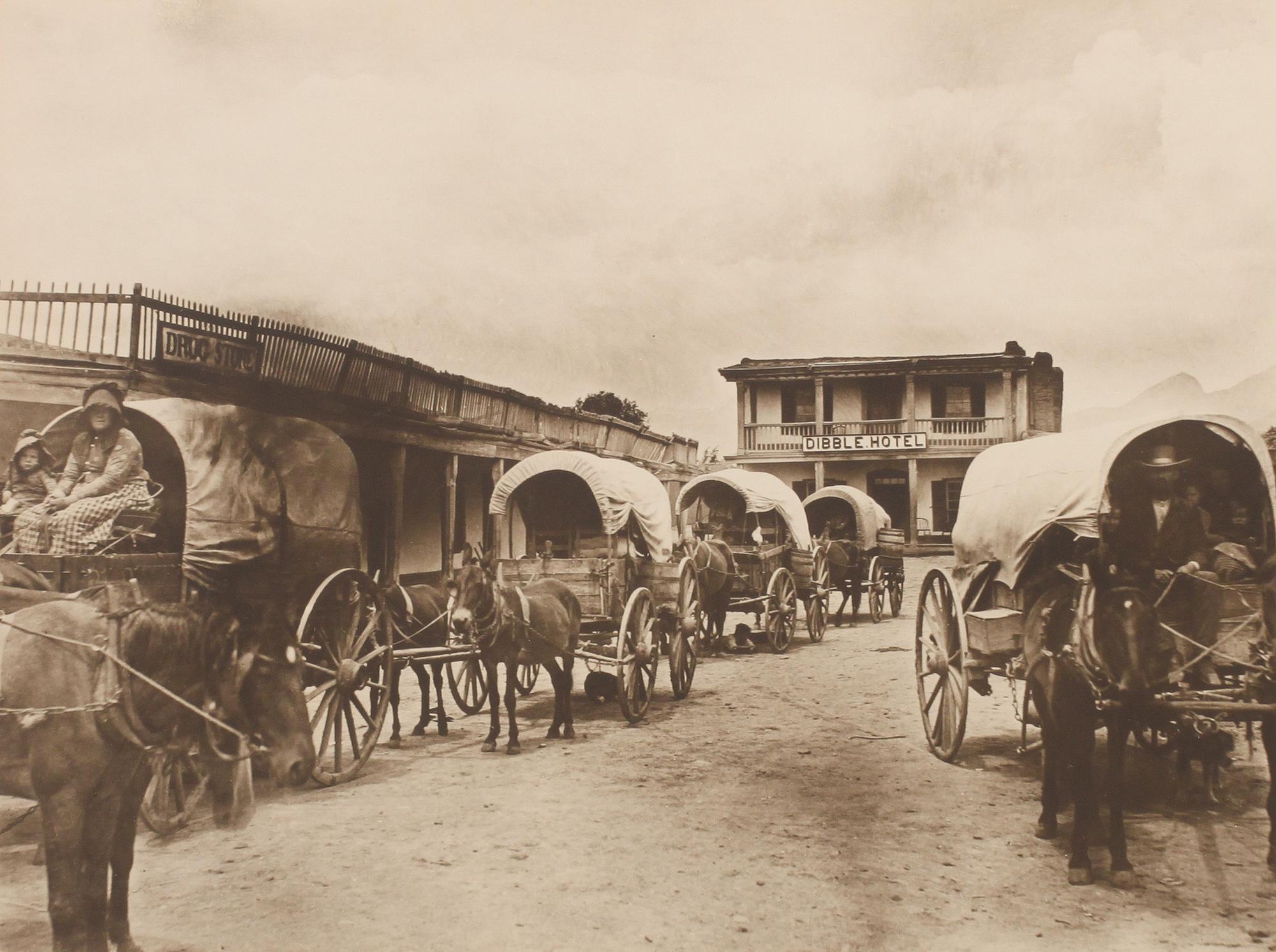 Three John K. Hillers Albumen Gelatin Prints Each: 13 x 17 inches.