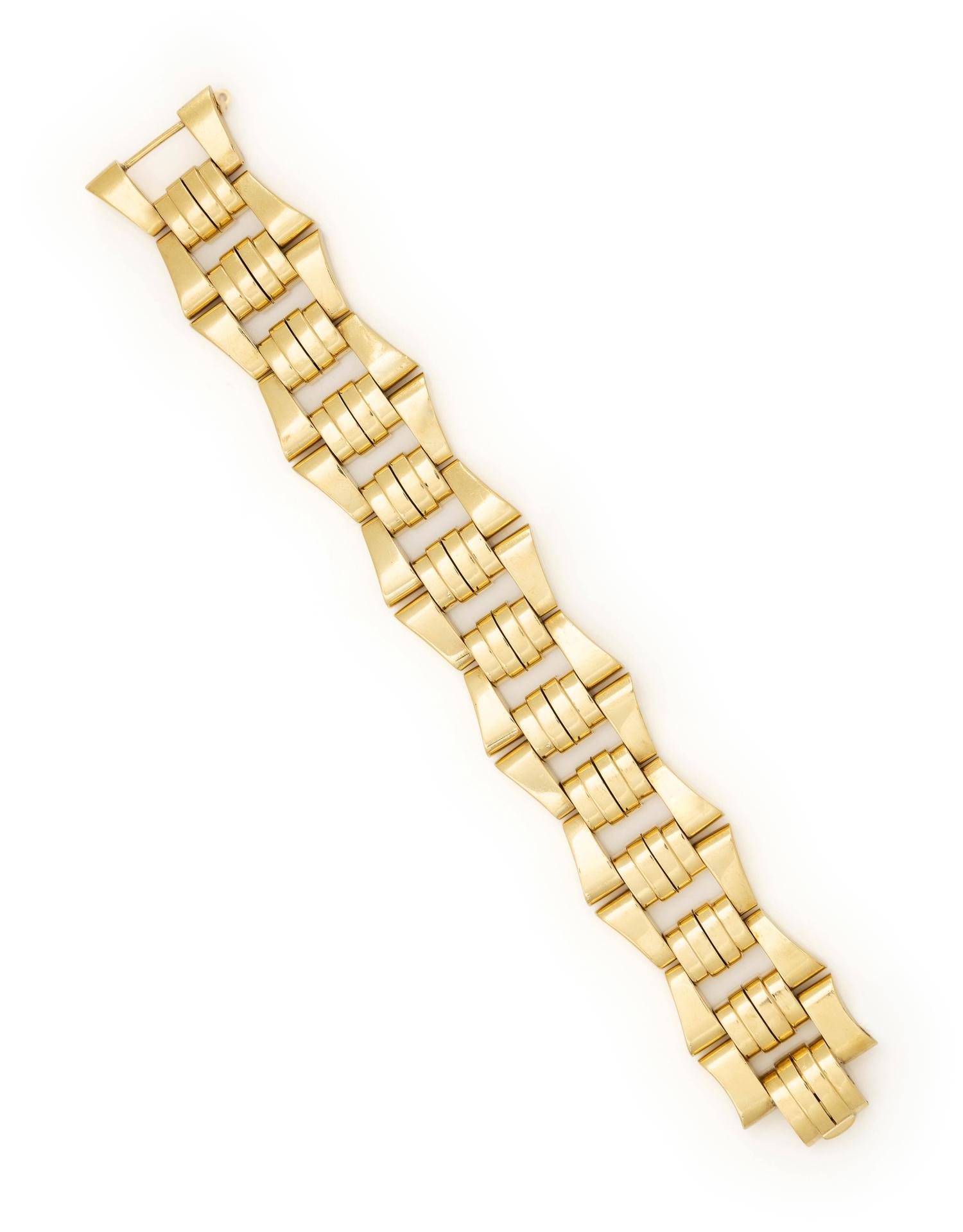 YELLOW GOLD BRACELET