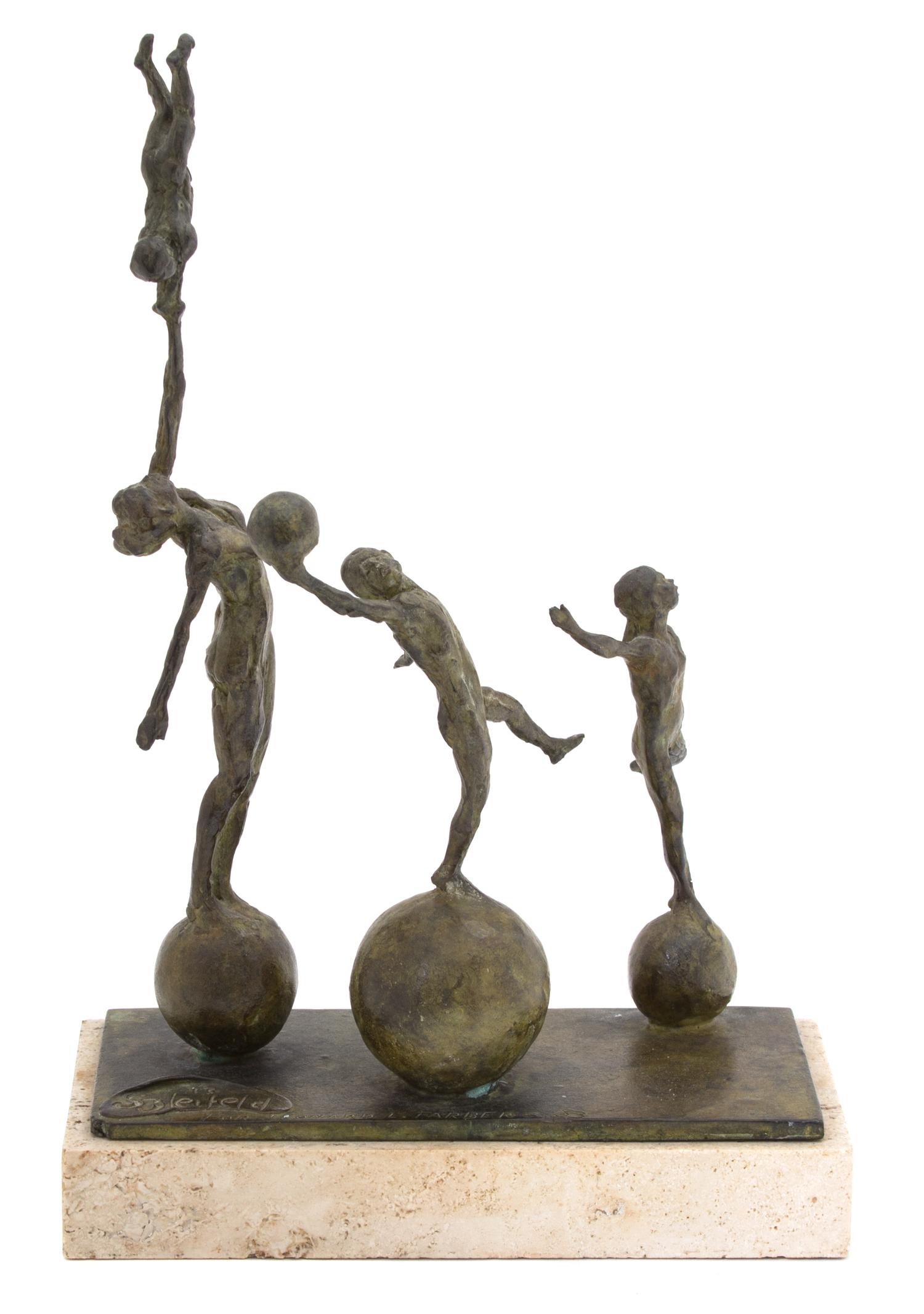 Stanley Bleifeld, (American, 1924-2011), Untitled (Children at Play)