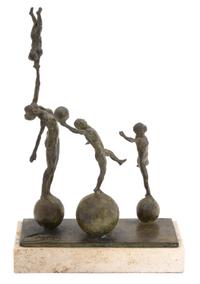 Stanley Bleifeld, (American, 1924-2011), Untitled (Children at Play)