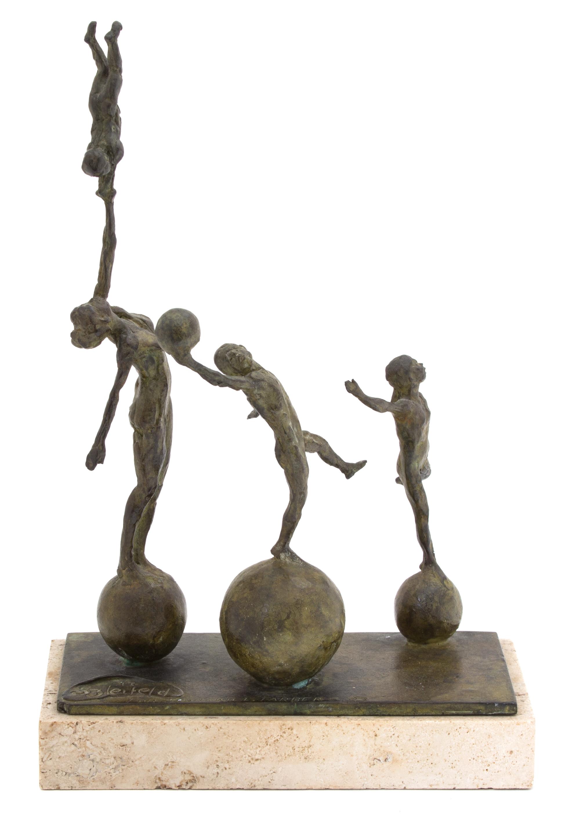 Stanley Bleifeld, (American, 1924-2011), Untitled (Children at Play)