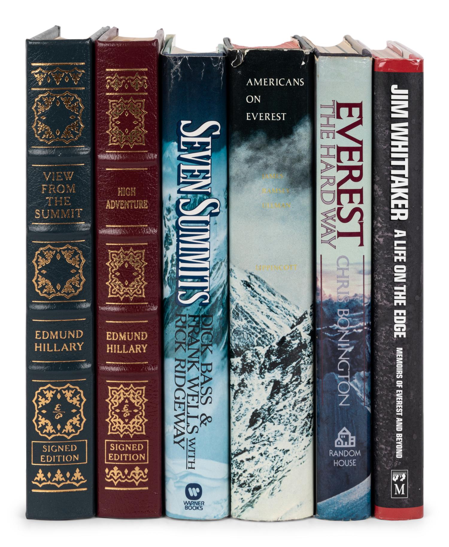 [EXPLORATION -- MOUNTAINEERING]. A group of 6 works, comprising: