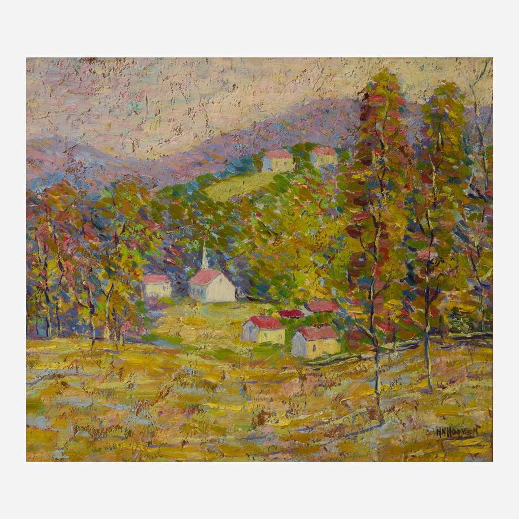 Herbert Hooven (American, 1898-1979) Fall Glen