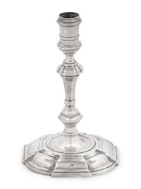 A George II Silver Candlestick