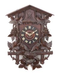 A Black Forest Style Cuckoo Clock Height 33 inches.