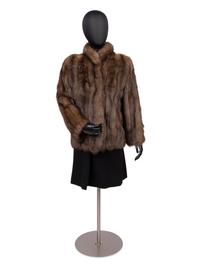 Revillon Sable Fur Coat, 1990-2000s