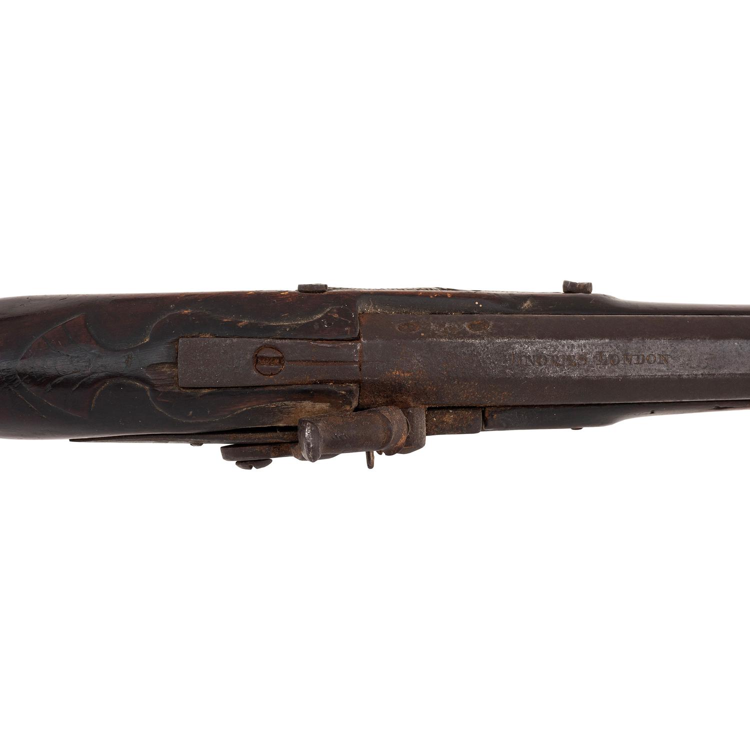 Early Production Percussion Altered Trade Gun by Wilson