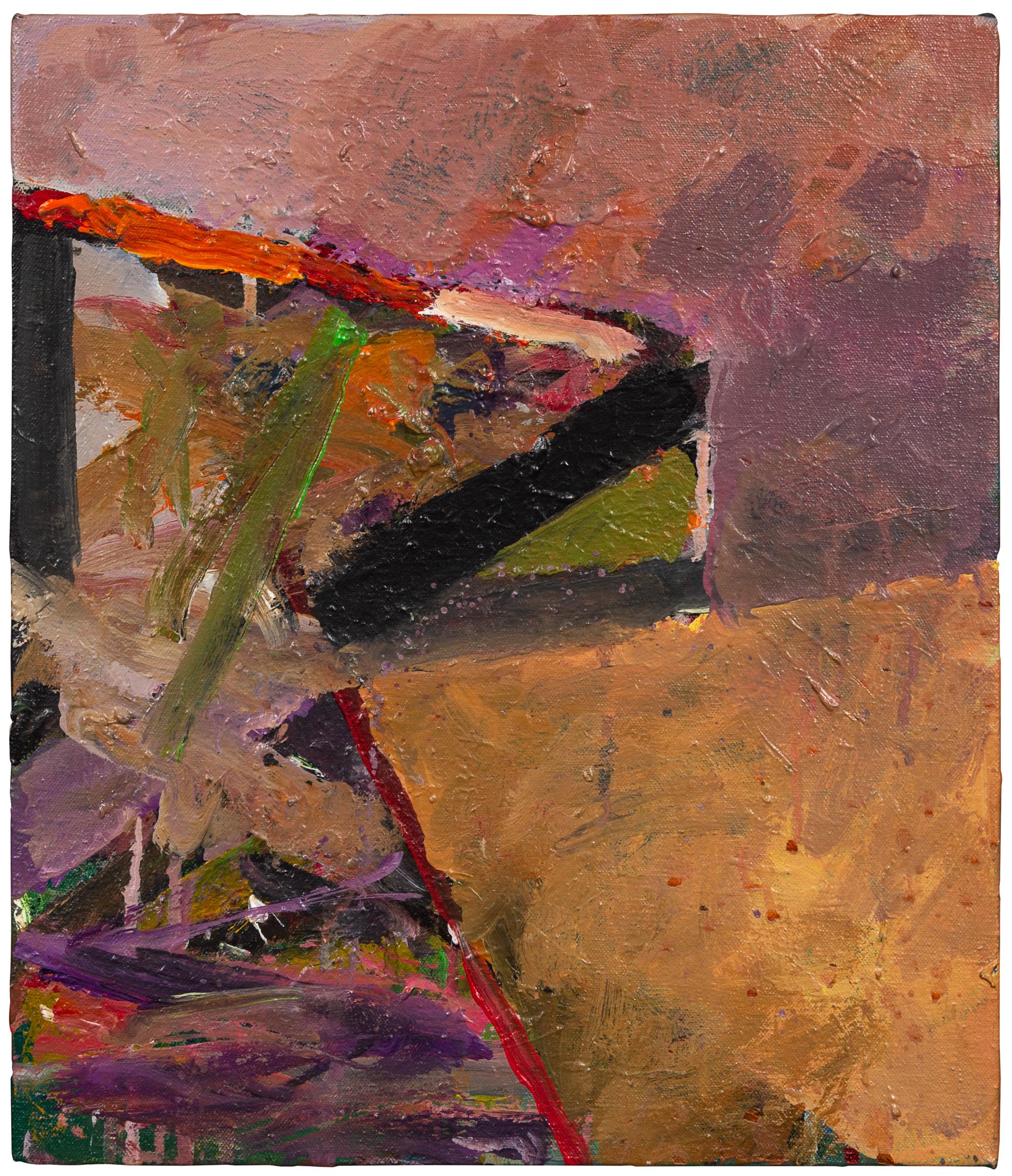 Roland Ginzel, (American, b. 1921), Uncurved Space, 1985