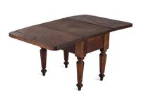 A Classical Cherrywood Diminutive Drop-Leaf Table