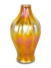 A Tiffany Studios Favrile Glass Vase — Early 20th Century