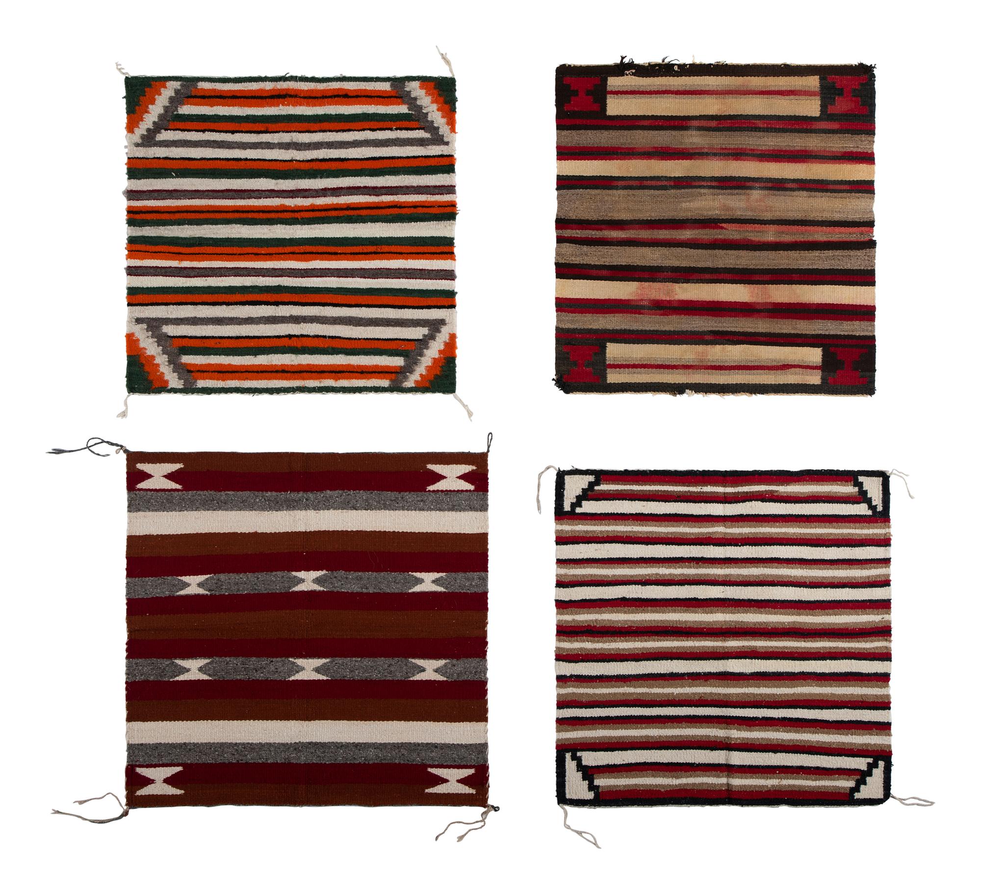 A Group of Single Saddle Blankets