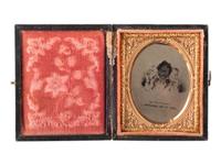 [AFRICAN AMERICANA - RECONSTRUCTION]. Scent to the Legislature . Ninth plate tintype critiquing African American politicians representing the Republican Party. N.p.: n.p., ca 1868.