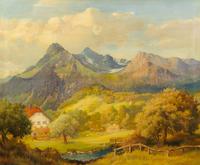 John Orth, (American, 1889-1976), Untitled (Landscape)