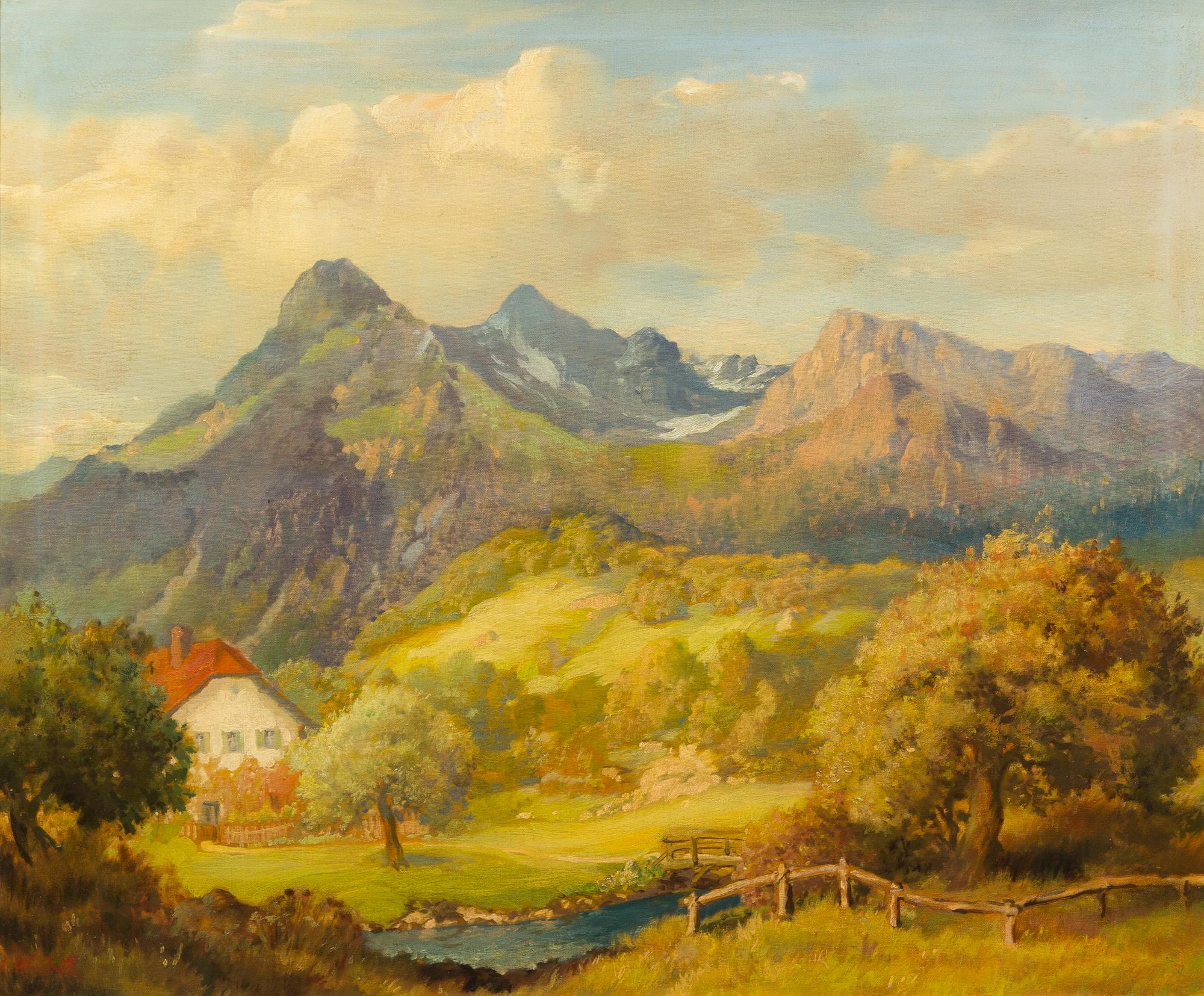 John Orth, (American, 1889-1976), Untitled (Landscape)