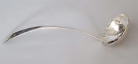 Coin silver ladle matthew cluff, norfolk, va, early 19th century