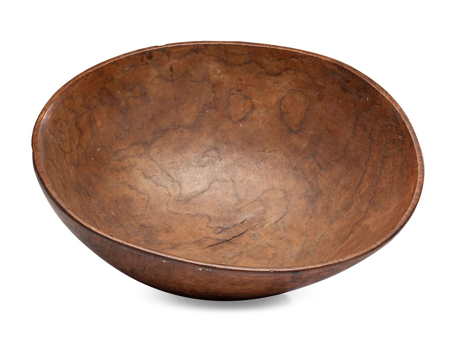 A Large Burl Maple Bowl