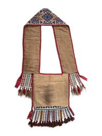 Ho Chunk Loom-Beaded Bandolier Bag