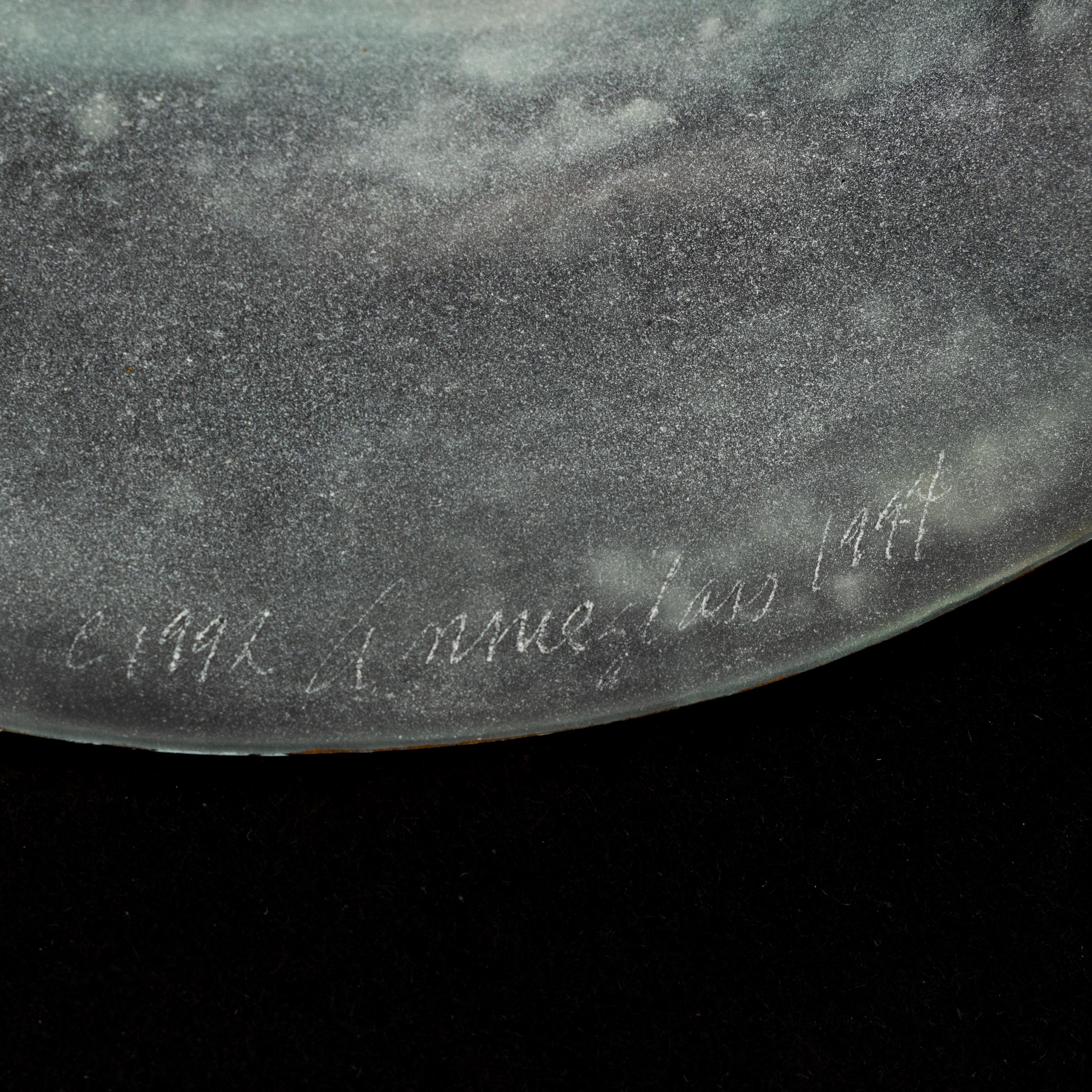 An Annieglass Parcel-Gilt Dinner Service