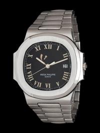 PATEK PHILIPPE, REF. 3710 STAINLESS STEEL 'NAUTILUS' JUMBO POWER RESERVE WATCH