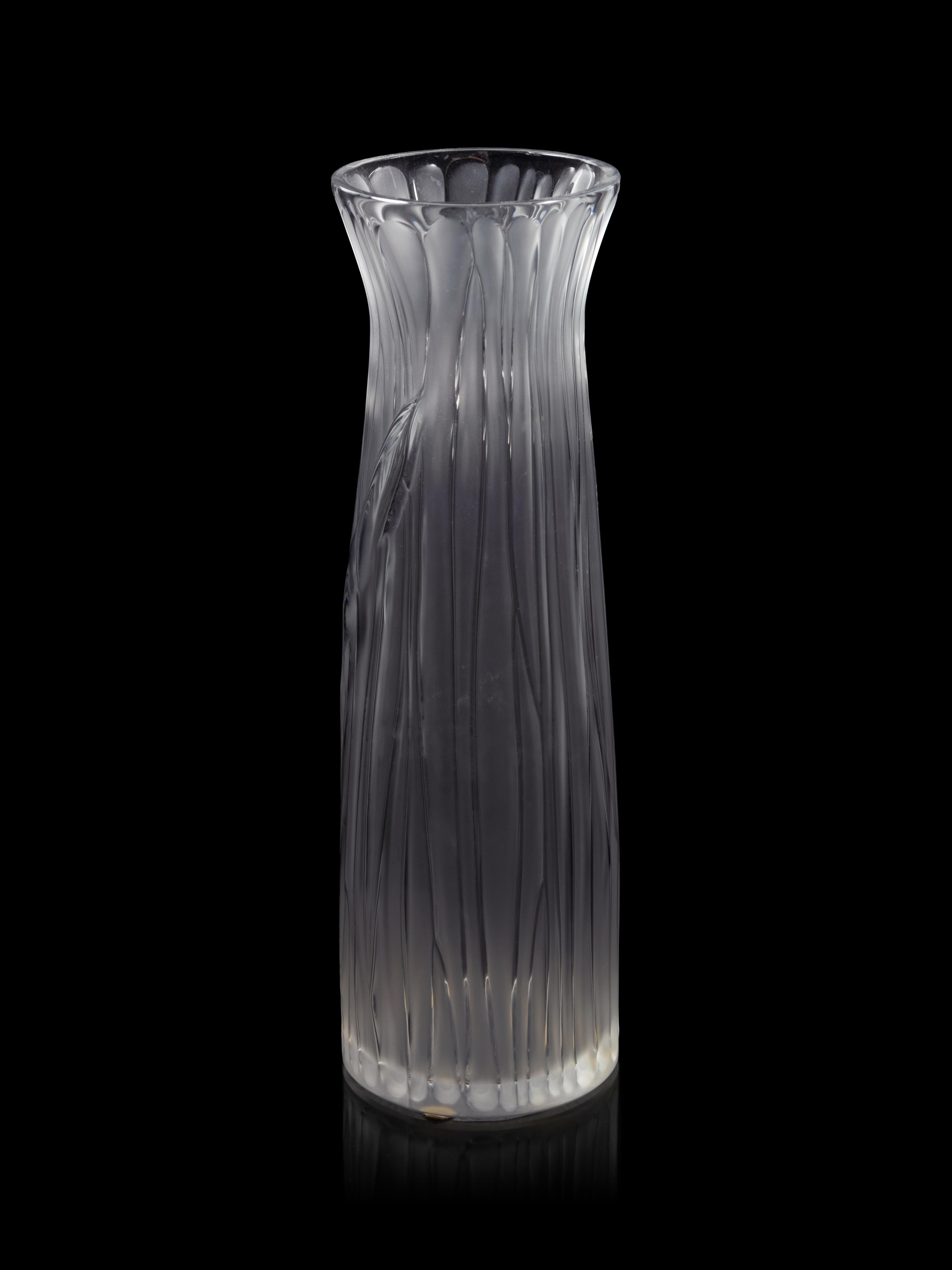 A Lalique Jonquille Vase