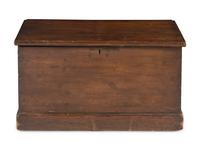 A Walnut Blanket Chest