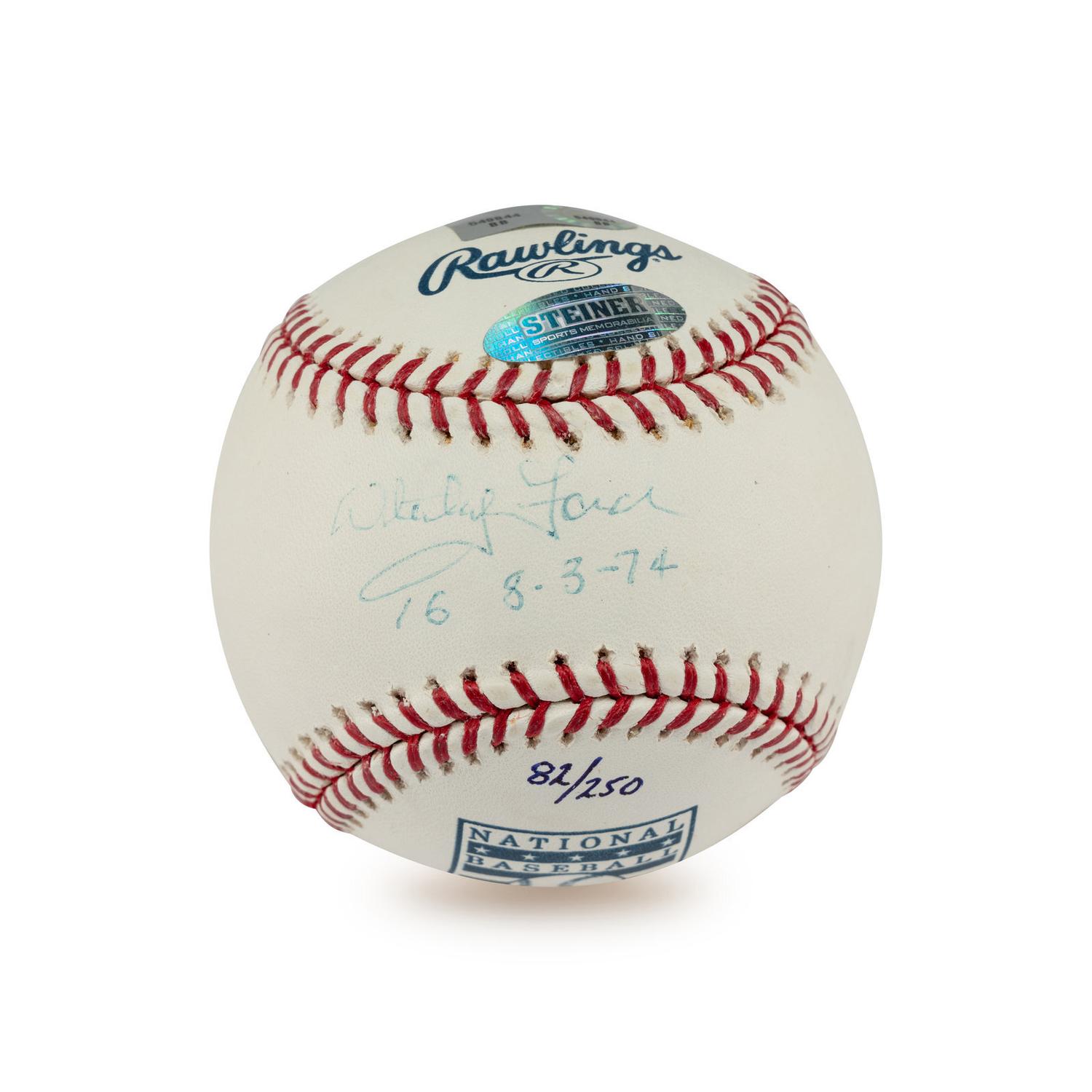 A Group of Hall of Famer Pitcher Signed Autograph Baseballs (Beckett Authentication Services)