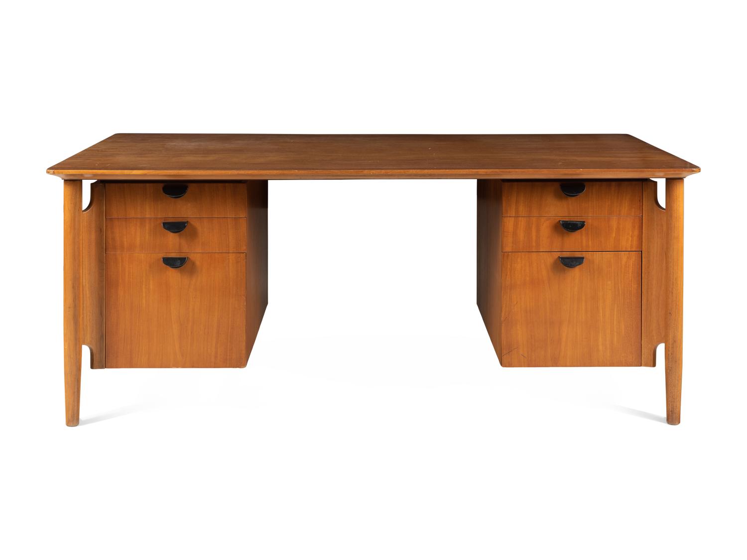 Executive Desk, circa 1955 Baker Furniture