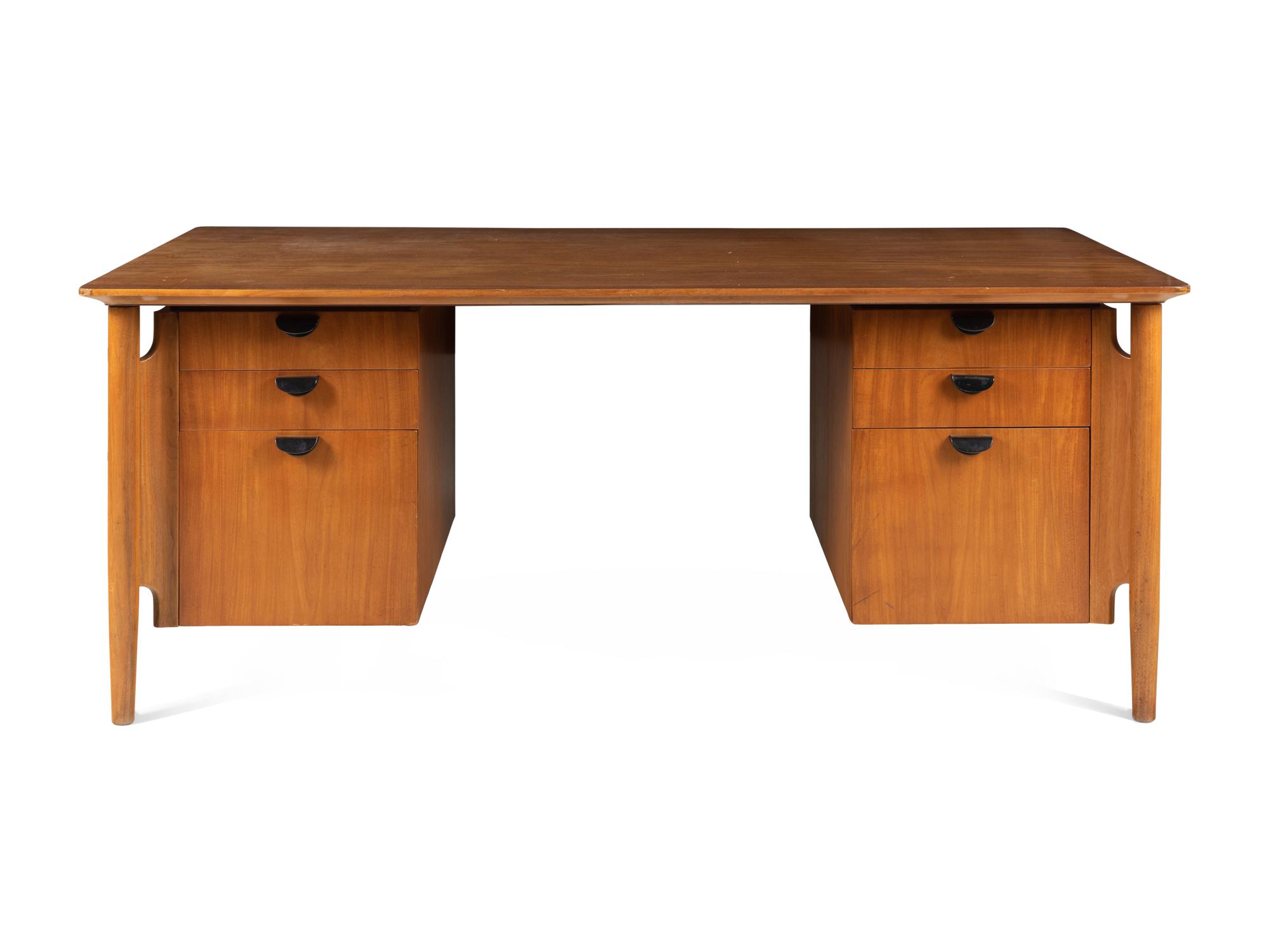 Executive Desk, circa 1955 Baker Furniture