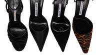Four Pairs of Manolo Blahnik Shoes