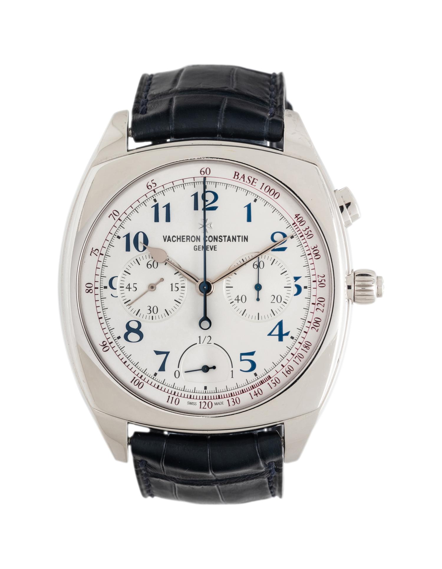 VACHERON CONSTANTIN, REF. 5400S PLATINUM 'HARMONY ULTRA-THIN GRANDE COMPLICATION CHRONOGRAPH' WATCH