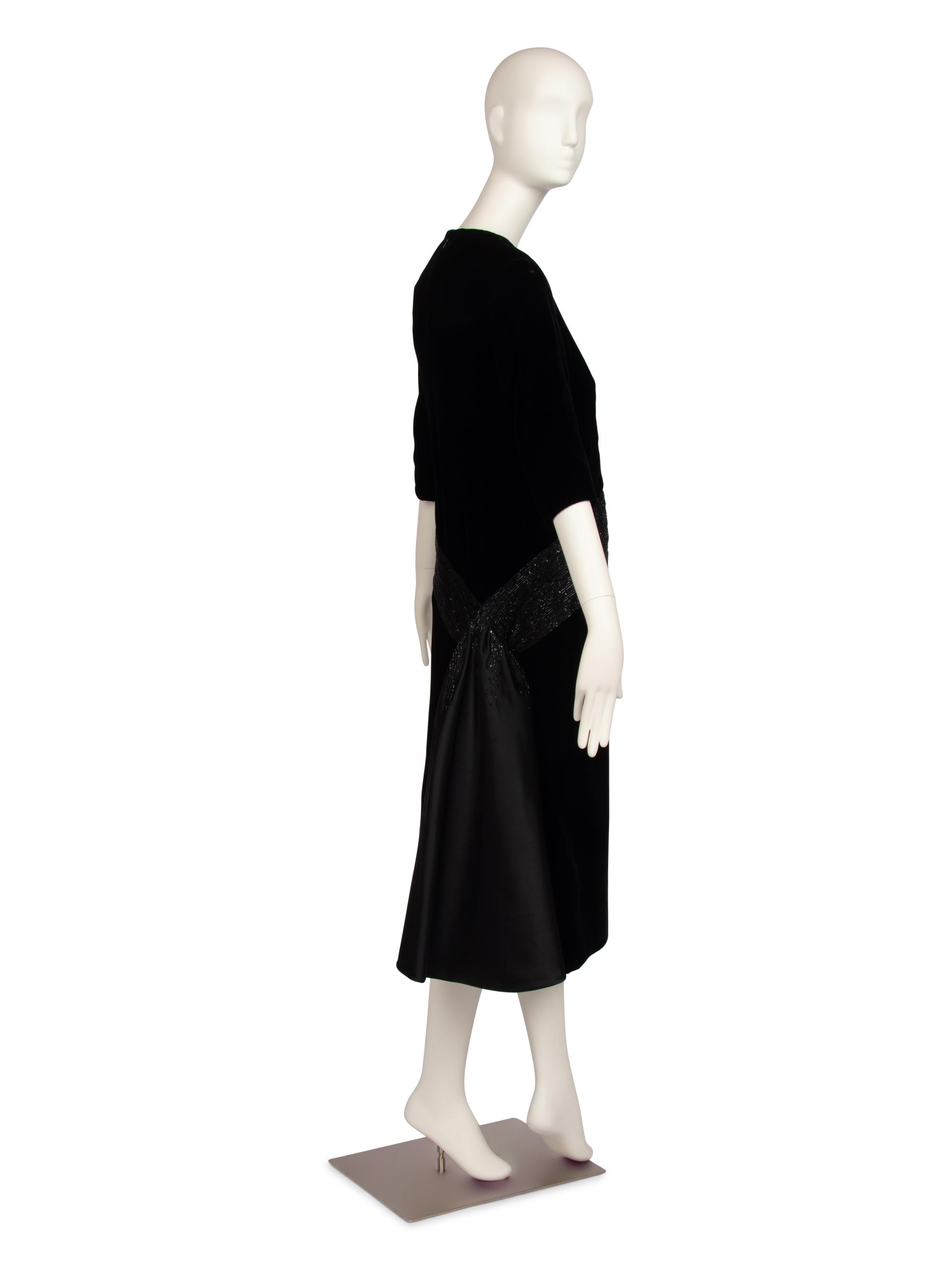 Christian Dior Haute Couture Velvet Dress, Autumn/Winter 2007-08
