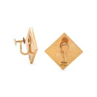 TIFFANY & CO., YELLOW GOLD EARCLIPS