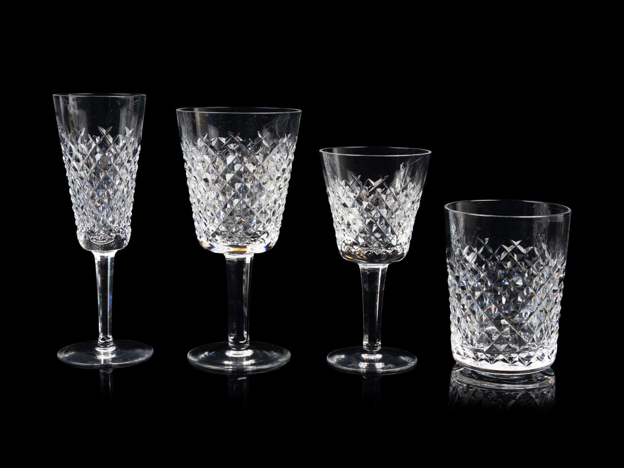 A Waterford Stemware Service