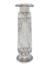 An American Silver Vase