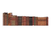 A Collection of Leather Bound Books