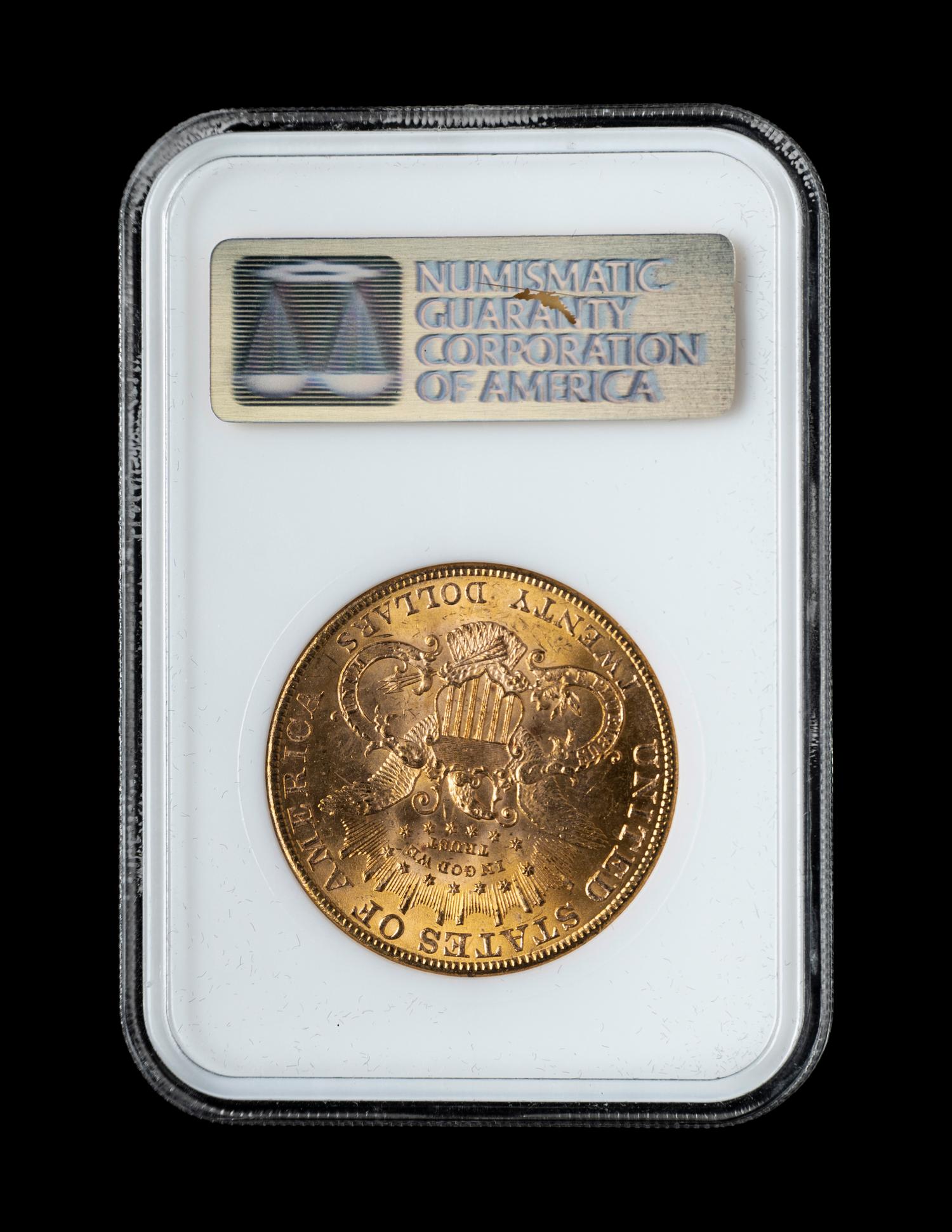 A 1901 Liberty Head $20 Gold Coin (NGC MS63)
