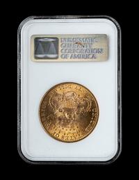 A 1901 Liberty Head $20 Gold Coin (NGC MS63)