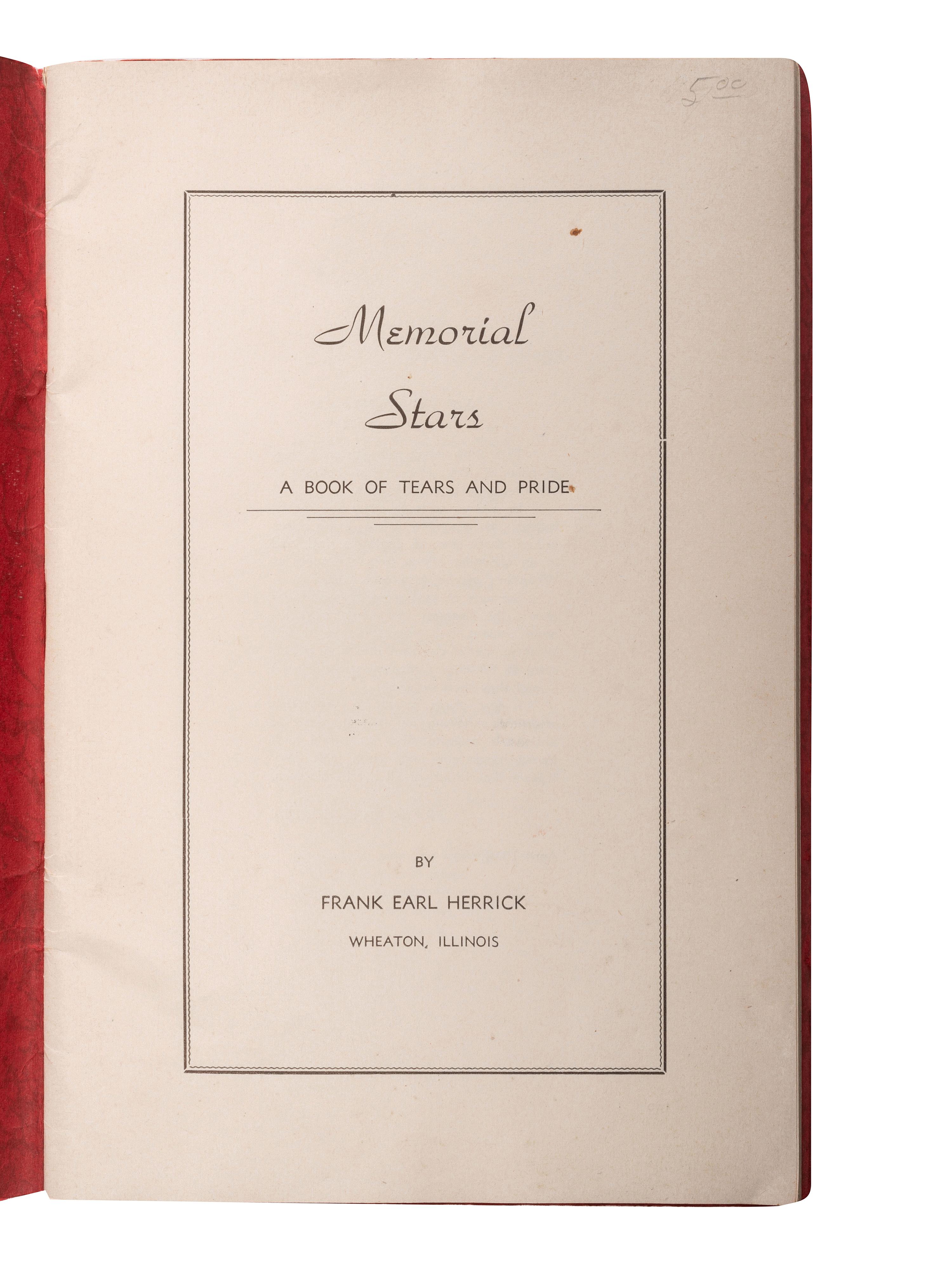 [WORLD WAR I]. -- [WORLD WAR II]. A group of multi-volume memoirs by Generals Pershing and Eisenhower, comprising: