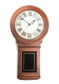 An American Cherry Kosmic Clock, E. Howard and Co., Height 30 inches.