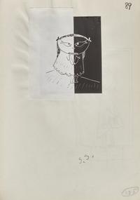 Steig, William. Original Maquette for "The Agony in the Kindergarten"