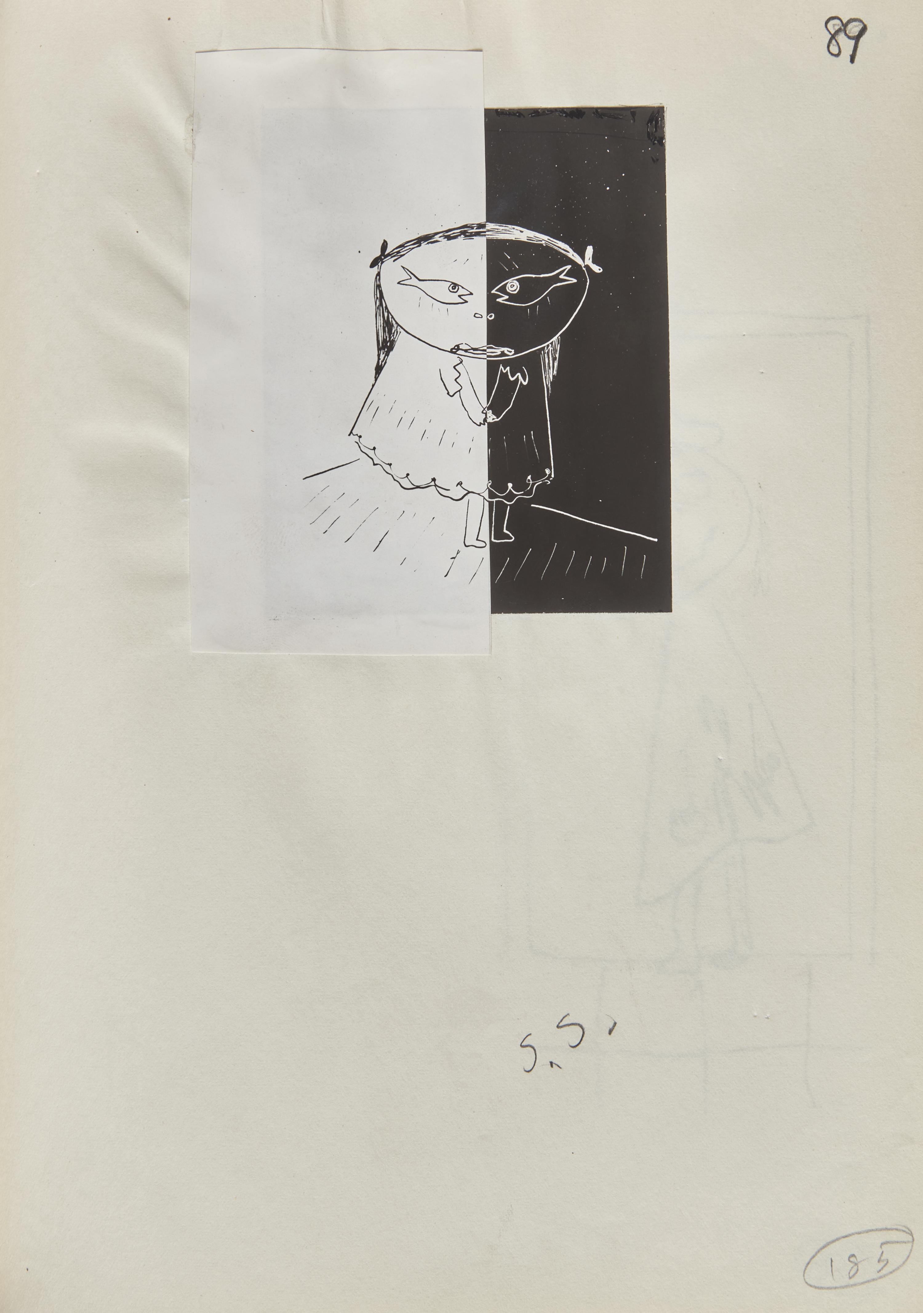 Steig, William. Original Maquette for "The Agony in the Kindergarten"