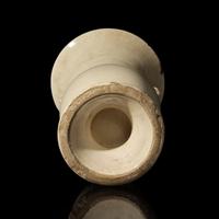 A Chinese White-Glazed Vase, Possibly Cizhou Ware, Ming Dynasty or Earlier — 明或更早 磁州窯白釉雙耳尊