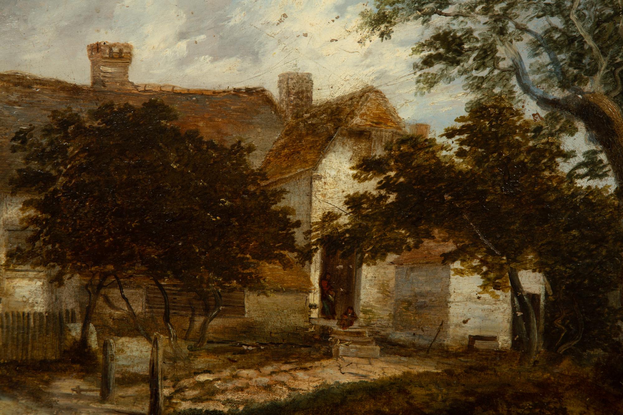 Cottage with Trees