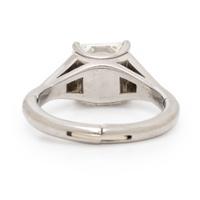 Diamond and Platinum Ring