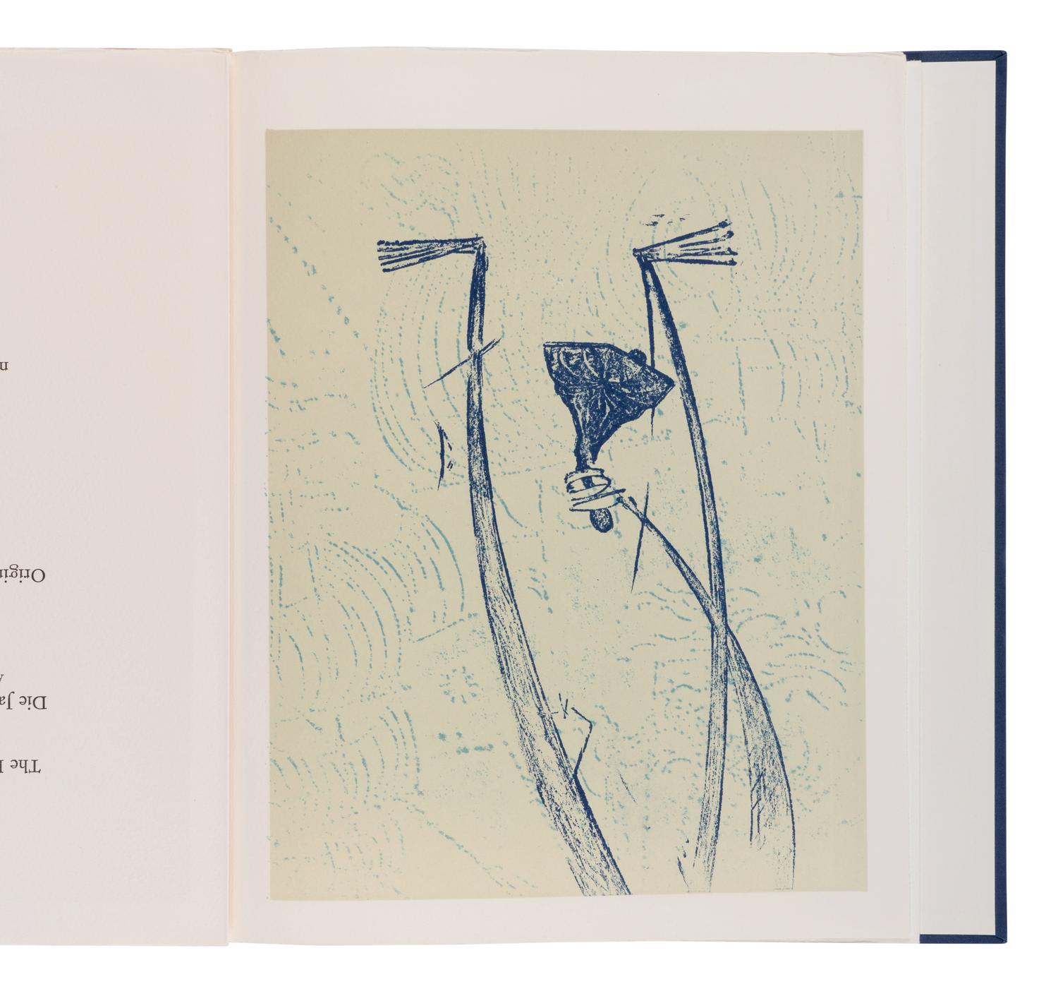 [ARTIST BOOKS]. ERNST, Max (1891-1976), illustrator. -- DODGSON, Charles Lutwidge ("Lewis Carroll") (1832-1898). The Hunting of the Snark. Die Jagd nach dem Schnark . Stuttgart: Manus Presse, 1968.