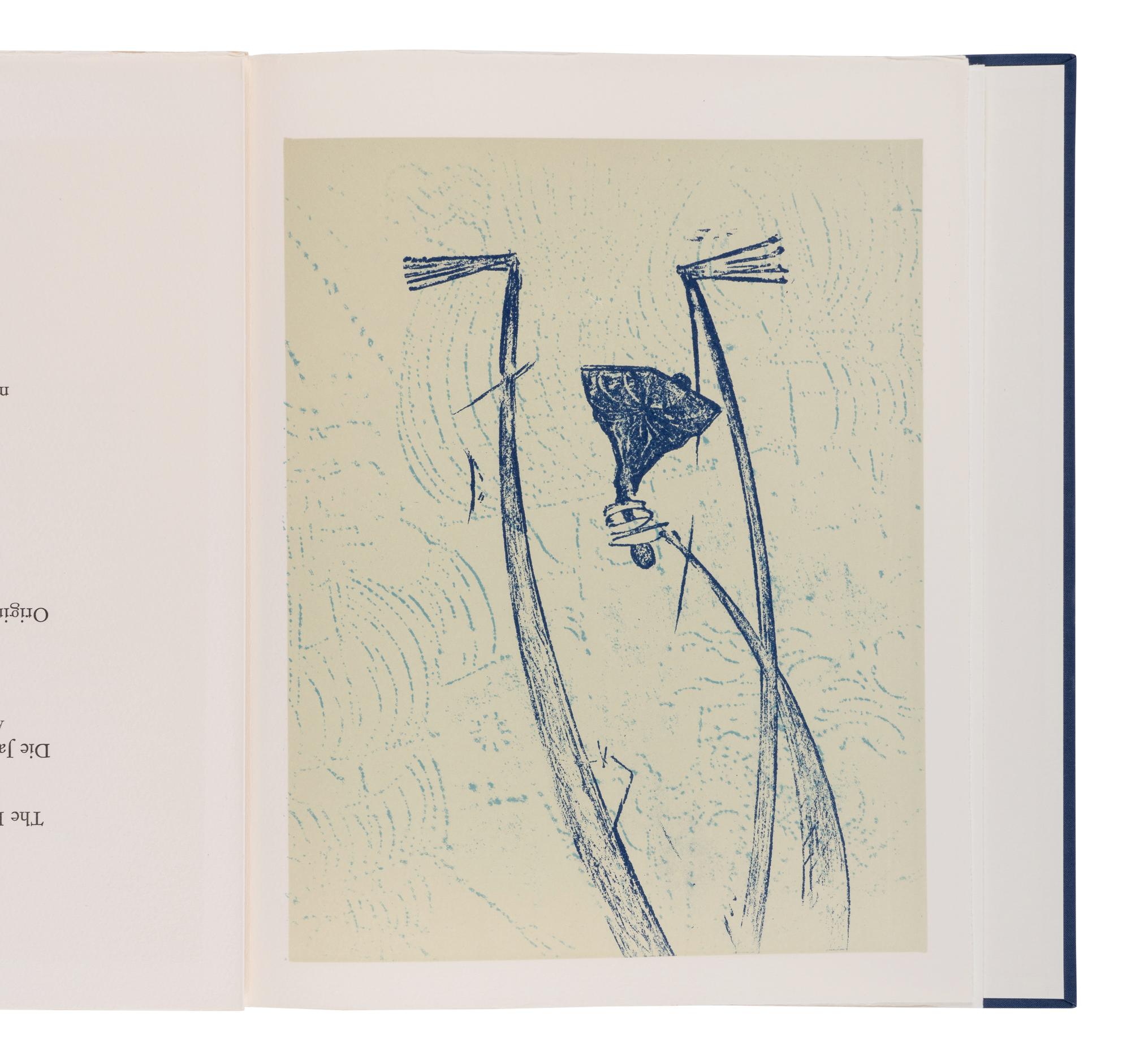 [ARTIST BOOKS]. ERNST, Max (1891-1976), illustrator. -- DODGSON, Charles Lutwidge ("Lewis Carroll") (1832-1898). The Hunting of the Snark. Die Jagd nach dem Schnark . Stuttgart: Manus Presse, 1968.